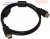 картинка Шнур HDMI (шт.- шт.) Vers.-1,4, диам.-6мм, gold, 2м, чёрный от интернет магазина Radiovip