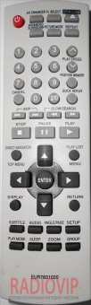 картинка Пульт Panasonic EUR 7631020 от интернет магазина Radiovip