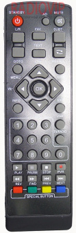 картинка Пульт ДУ для DVB-T2 Tiger T2 от интернет магазина Radiovip