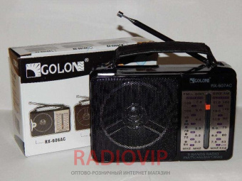 картинка Радиоприемник, портативная акустика RX607AC от интернет магазина Radiovip