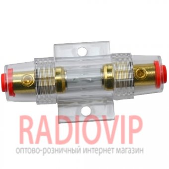картинка Держатель автопредохранит. (колба) 10х38 Gold 4/8GAx1IN 4/8GAx1OUT от интернет магазина Radiovip
