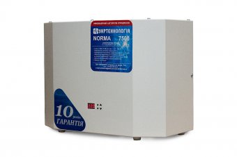 картинка Стабилизатор NORMA 7,5 кВА от интернет магазина Radiovip