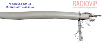 картинка Кабель white RG-6 DCG 100м от интернет магазина Radiovip