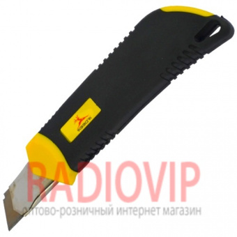 картинка Канцелярский нож 18 мм R'Deer RT-307A от интернет магазина Radiovip