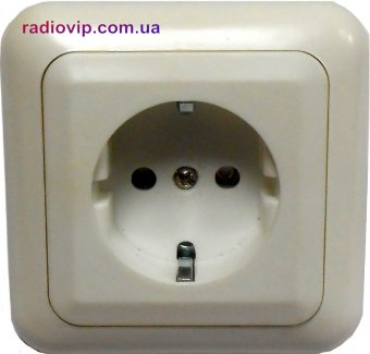 картинка Розетка(евро) полистирол РС10-307 479 от интернет магазина Radiovip
