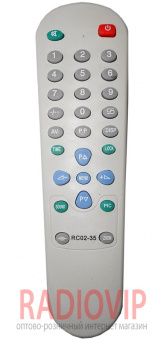 картинка Пульт Patriot RC02-35 TV от интернет магазина Radiovip