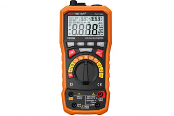 картинка PM8229 многофункциональный мультиметр PEAKMETER (напряжение, ток, сопротивление, ёмкость, частота, температура, влажность, освещенность, шум) от интернет магазина Radiovip