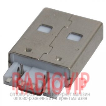 картинка Штекер USB тип A, монтажный от интернет магазина Radiovip