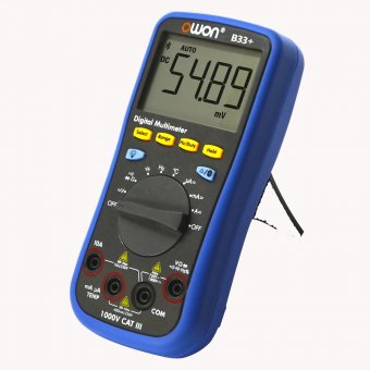 картинка Цифровий Bluetooth-мультиметр OWON B33+ от интернет магазина Radiovip