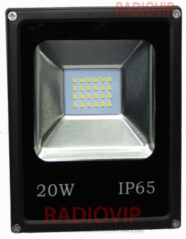 картинка Прожектор LED 20W от интернет магазина Radiovip