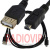 картинка Шнур шт.USB А -шт.mini USB 4pin v2.0, диам.-3,5мм. 1.5м. чёрный от интернет магазина Radiovip
