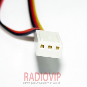 картинка Кулер корпусной Merlion 8025 80*80*25mm DC sleeve fan,3pin+4pin 1500об/мин от интернет магазина Radiovip