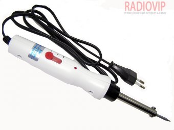 картинка Паяльник 30W с кнопкой включения ZD733B от интернет магазина Radiovip