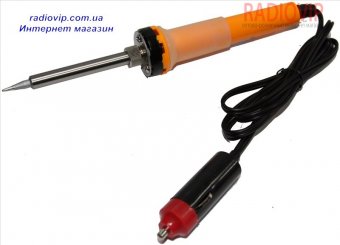 картинка Паяльник  40W  12V автомобильный со штекером прикуривателя от интернет магазина Radiovip