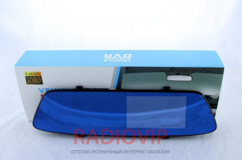 DVR T605 HD зеркало с двумя камерами BlackBox 1080p сенсорный екран