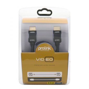 картинка Кабель Prolink HDMI-HDMI, 1.4 Version 1м от интернет магазина Radiovip