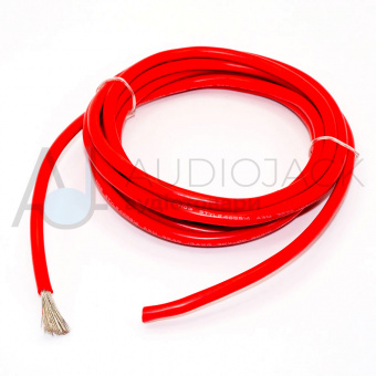 картинка Кабель питания монтажный силиконовый 10AWG, 1Cх5.3мм2, гибкий от интернет магазина Radiovip