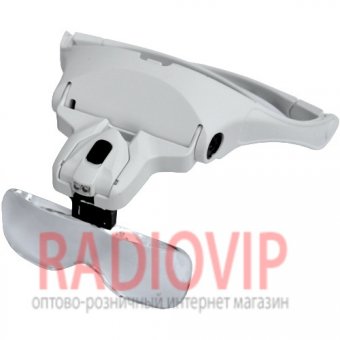 картинка Лупа-очки бинокулярная NO.9892B2 c Led подсветкой, 1Х 1.5X 2X 2.5X 3.5 от интернет магазина Radiovip