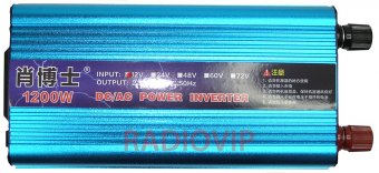 картинка Инвертор напряжения N/N 1200Вт, 12/220 от интернет магазина Radiovip