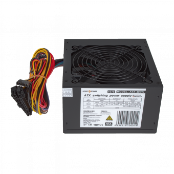 картинка Блок питания LogicPower для компьютера ATX-400W, 12см, 2 SATA от интернет магазина Radiovip