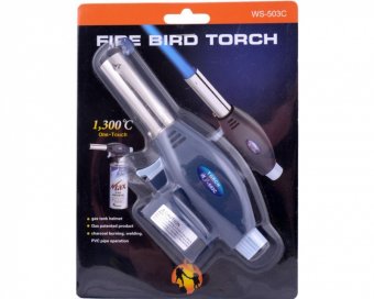 картинка Горелка для газового баллона с пьезоподжигом Flame Gun 920 от интернет магазина Radiovip