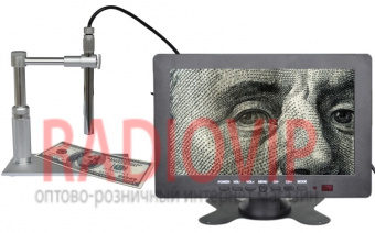 картинка ЦИФРОВОЙ МИКРОСКОП AV ULTRAZOOM 200X от интернет магазина Radiovip
