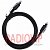 картинка Шнур оптический (toslink plug- toslink plug), 3м., чёрный от интернет магазина Radiovip
