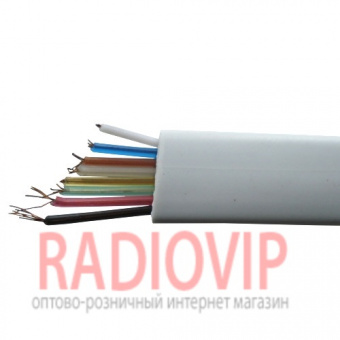картинка Кабель телеф.8ж (7х0,12мм), белый, 100м. от интернет магазина Radiovip