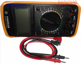 картинка Мультиметр DT-9205A от интернет магазина Radiovip