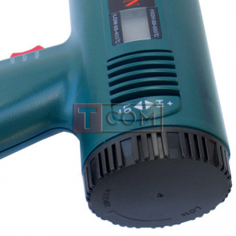 картинка Фен промышленный HandsKit c дисплеем, два режима, max-1800W, 60-600°C от интернет магазина Radiovip