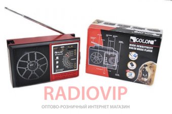 картинка Радиоприемник Golon RX-002UAR USB+SD от интернет магазина Radiovip