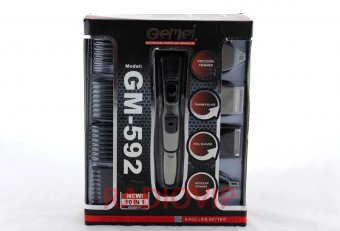 картинка Машинка для стрижки, триммер, стайлер, бритва Gemei GM-592 10 в 1 от интернет магазина Radiovip