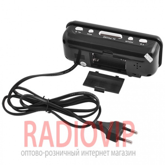 Часы сетевые 738-1 красные