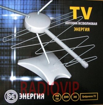 картинка Антенна комнатная для Т2 Энергия с усилителем от интернет магазина Radiovip