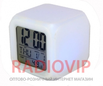 Настольные часы CX 508 хамелеон светящиеся