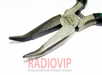 картинка Утики изогнутые,зелёные ручки 130*32 ,Q30 от интернет магазина Radiovip
