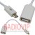 картинка Шнур OTG (гн.USB A- шт.micro USB 5pin), 0,2метра от интернет магазина Radiovip