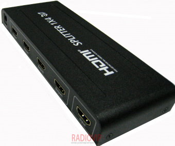 картинка Сплитер HDMI 1гн. HDMI- 4гн от интернет магазина Radiovip