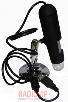картинка Портативный USB микроскоп цифровой BM-H400 1.3M-2MPx 10X-400X от интернет магазина Radiovip