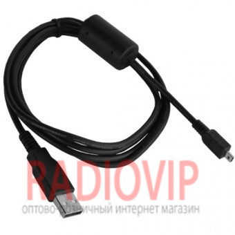 картинка Шнур шт.USB А -шт.mini USB 8pin(плоский), с фильт., диам.-3,5мм, 1.5м. от интернет магазина Radiovip