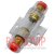 картинка Держатель автопредохранит. (колба) 10х38 Gold 4/8GAx1IN 4/8GAx1OUT от интернет магазина Radiovip