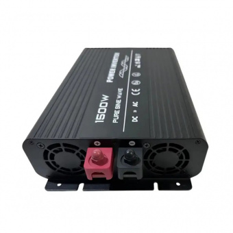 картинка Инвертор с чистой синусоидой 12V в 220V RS1500PT 1500W (макс.3000W) + функция ATS, без зарядки от интернет магазина Radiovip