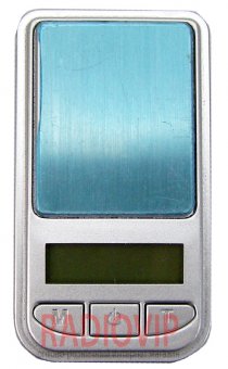 картинка Весы ювелирные 6202/MINI SCALE, 200г (0,01г) от интернет магазина Radiovip
