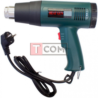 картинка Фен промышленный HandsKit c дисплеем, два режима, max-1800W, 60-600°C от интернет магазина Radiovip