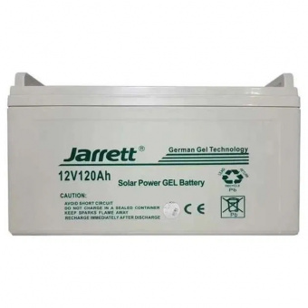 картинка Гелевый аккумулятор Jarrett 120 Ah 12V от интернет магазина Radiovip