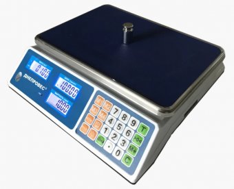 картинка Весы торговые ВТД-Л1 (F902H-35ЖК) от интернет магазина Radiovip
