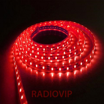 картинка Светодиодная лента LED 5050 красная от интернет магазина Radiovip