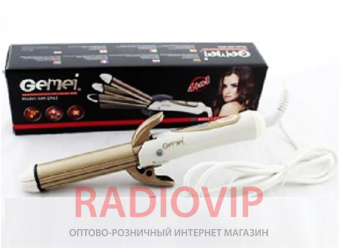 картинка Утюжок-плойка для волос GEMEI GM-2957 от интернет магазина Radiovip