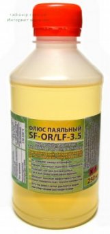картинка Флюс паяльный SF-OR/LF-3.5 (250 мл) от интернет магазина Radiovip