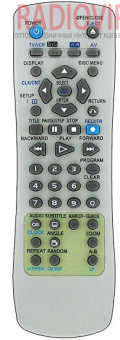 картинка Пульт DVD  LG  PBAF0567F DVD как орг от интернет магазина Radiovip